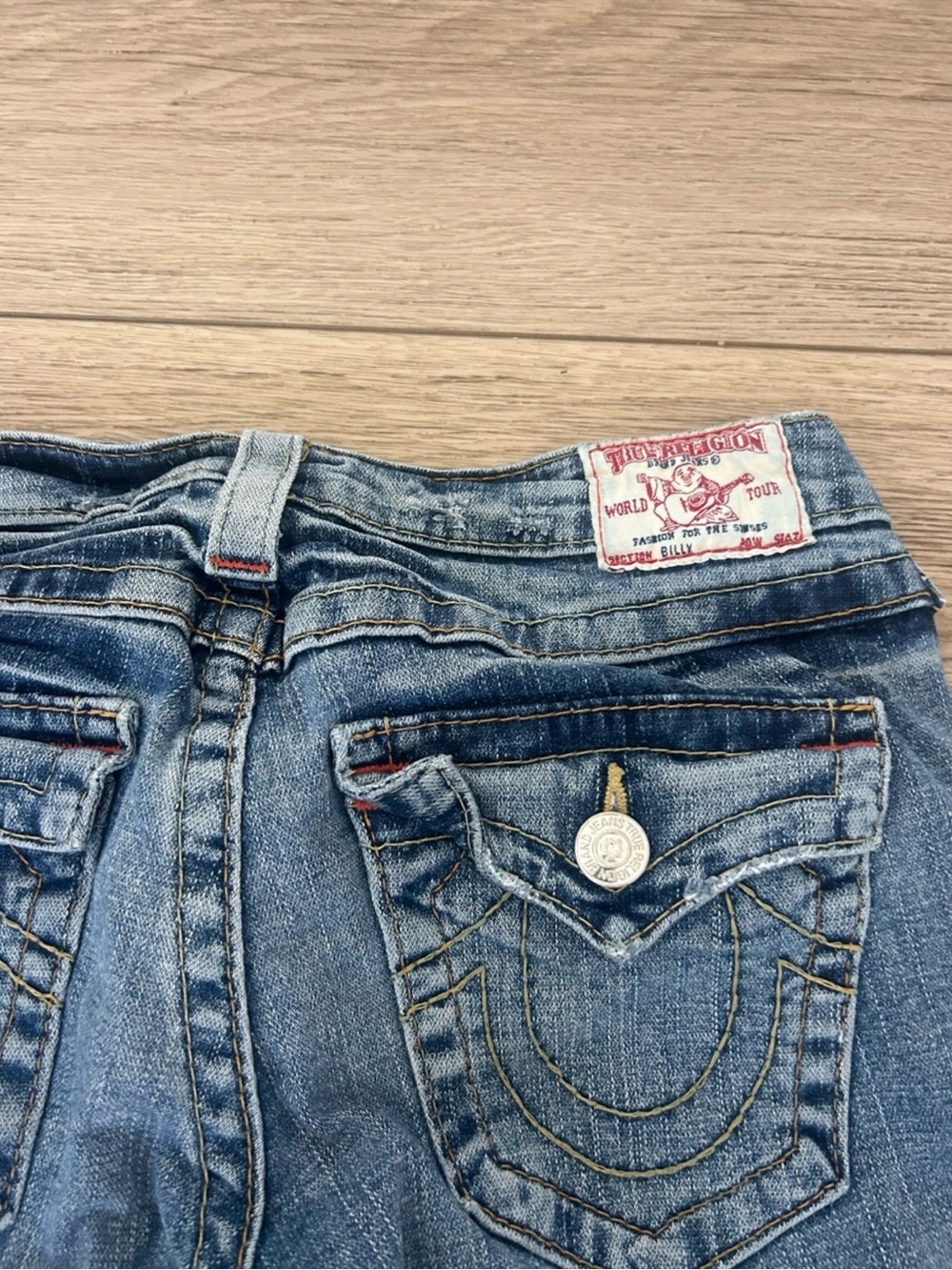 True Religion Women's Medium Blue Bootcut Jeans